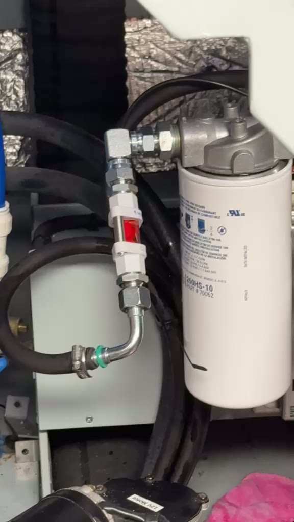 Changing the Diesel Dipper filter, part 4 of 4.