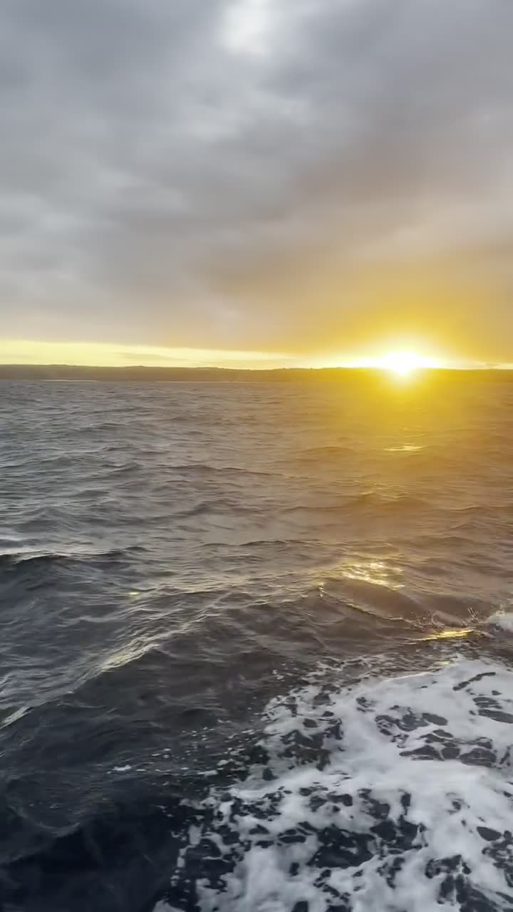 Rounding Land's End at dawn